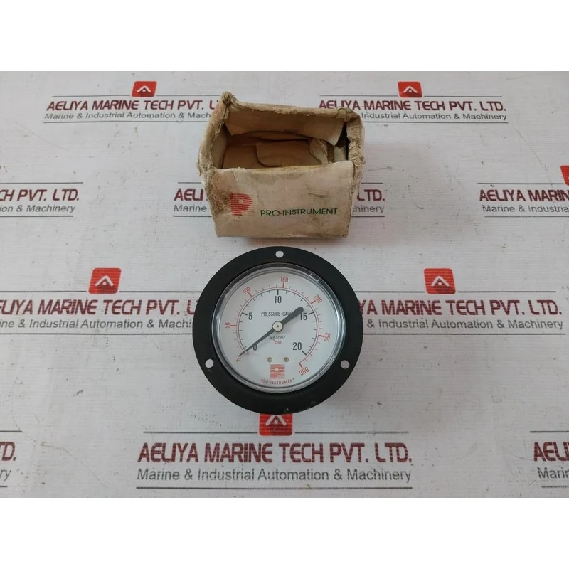 Pro-instrument 0-300 Psi Pressure Gauge 0-20 Kg/Cm2